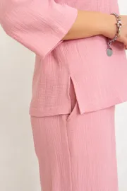 Blouse TOOK A LOOK & Angelika #TB-43m rozovoe oblako