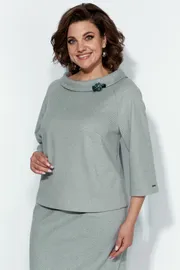 Костюм Anastasia арт. 1163 олив-сер