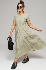 Sukienka Beautiful & Free #6151 oliva