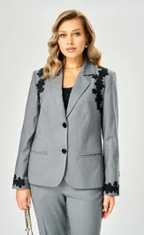 Suit Ava fashion M-231 seryj