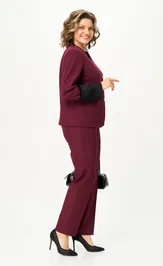 Garnitur Vilena-fashion 1210 burgundi