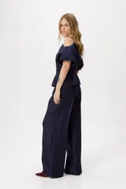 Trousers Pirs #6419 temno-sinij