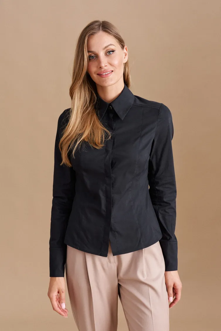 Blouse Elletto Life #3743 chernyj
