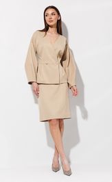 Юбка V&N fashion 1114_бежевый