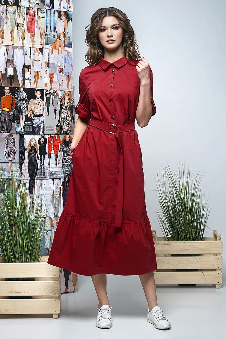 Dress Fantazia Mod #3382 bordo